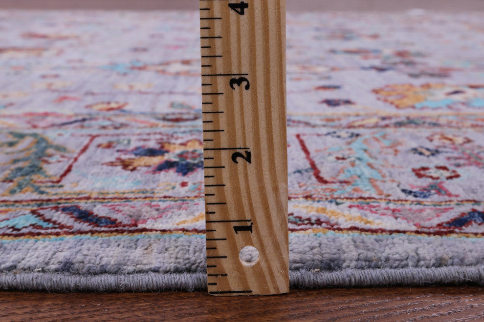 Handmade Persian Tabriz Wool Rug 5' 8" X 7' 8" Q11209