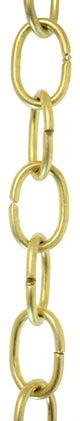 RCH Hardware Brass Loop Chandelier Chain, Various Finishes, Acid Dipped, U18