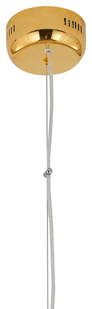 Star Light LED Light Fixture, Gold