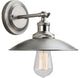 Progress Lighting 1-100W Medium Swivel Wall Sconce, Antique Nickel