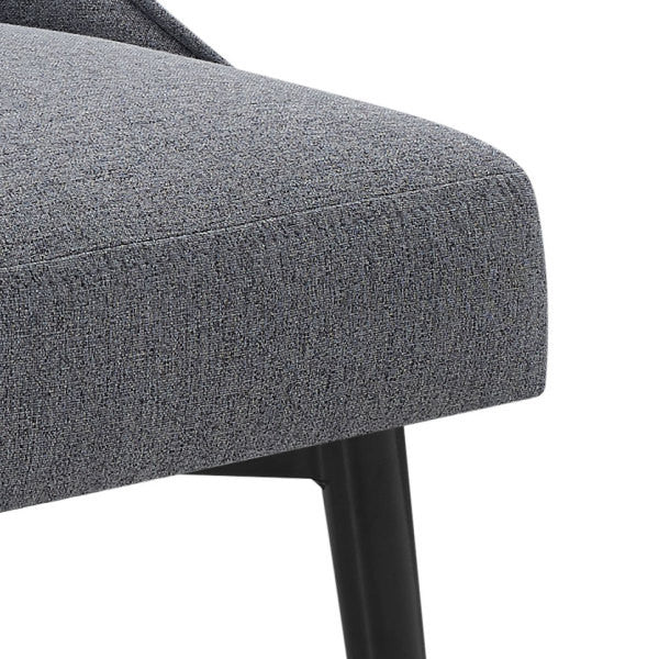 Colfax Side Chair Charcoal, Set of 2, Charcoal