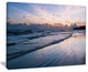 "Blue Sunset Sea Waves Thailand" Oversized Beach Wall Art, 20"x12"