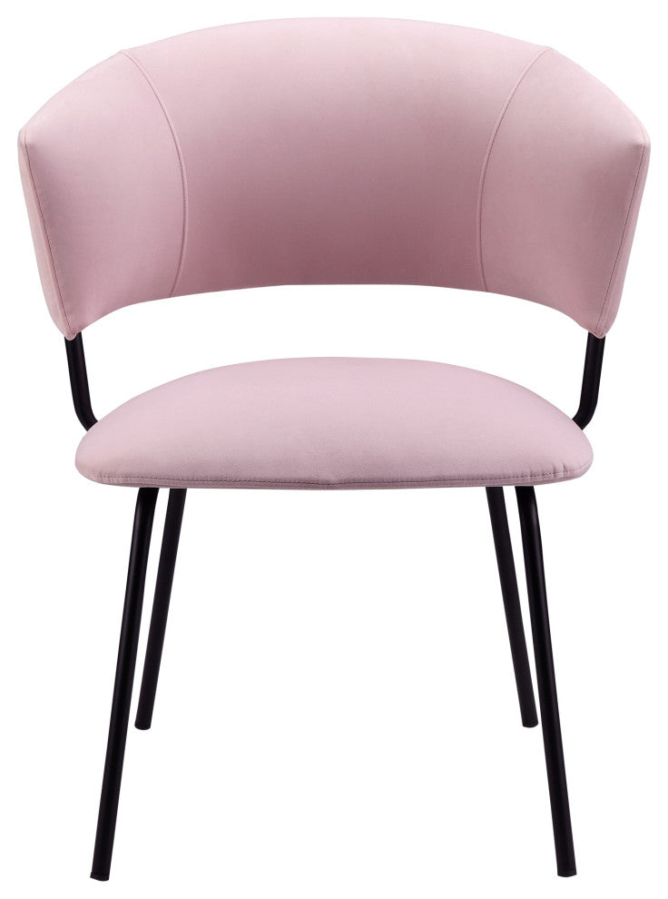 Discontinued Isabella Dining Chair - Pink