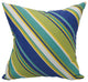 17" Square Polyester Outdoor Throw Pillows, Set of 4, Browning Sunblue