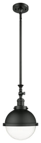 Innovations 206-BK-HFS-82-BK Hampden 1 Light 9" Mini Pendant, Matte Black