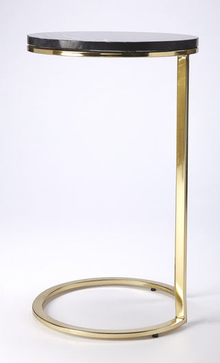 Butler Martel Marble and Metal Side Table
