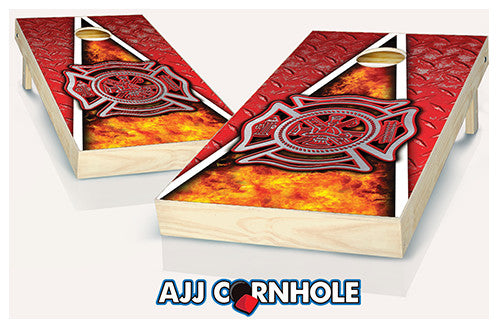 Fireman Cornhole Set