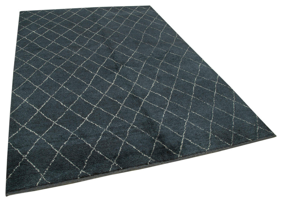 Rug N Carpet - Handmade Unique 6' 1'' x 8' 10'' Moroccan Area Rug