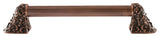 Acanthus Appliance Pull, Antique Copper, 12", Fluted
