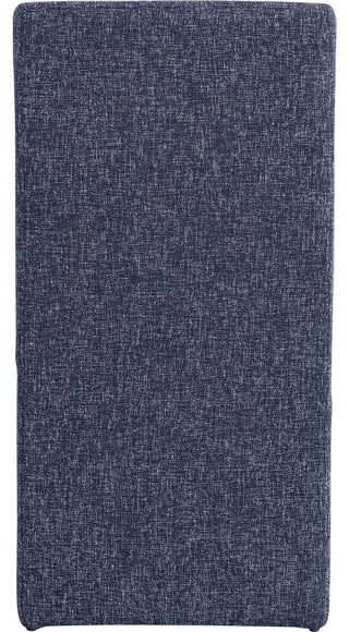 Benson Upholstered Dining Chair, Blue, Linen Texured Fabric
