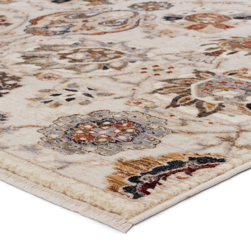 Vibe Althea Floral Cream/Multicolor Area Rug 10'X14'