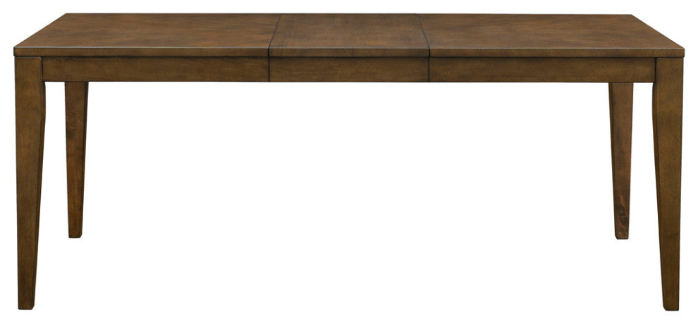 INK+IVY Cove Rectangle Extension Dining Table 6-8 Person, Pecan
