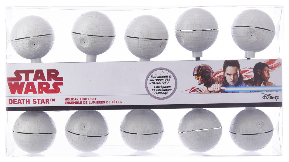 Kurt Adler UL 10-Light Star Wars Death Star Light Set