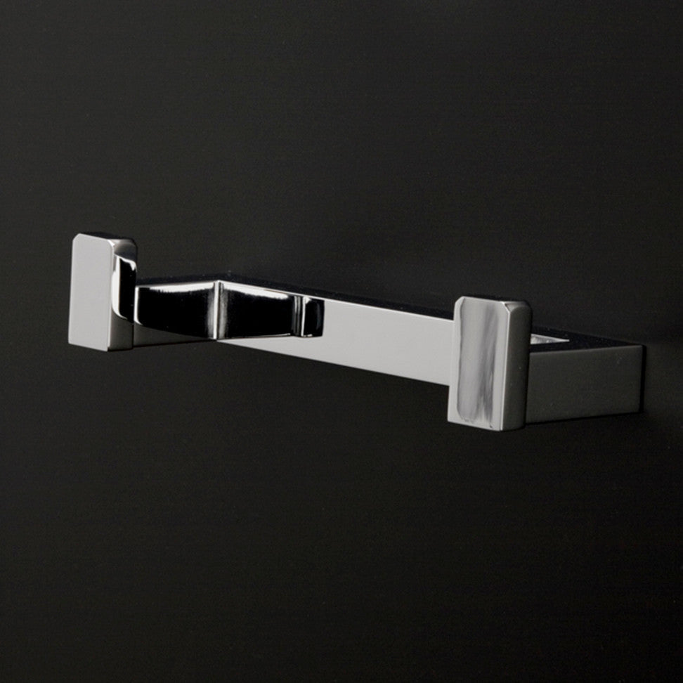 Lacava Flash Collection Double Hook, Polished Chrome