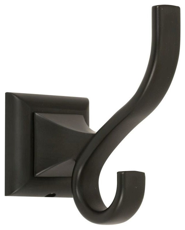 Alno Modern Robe Hook in Bronze