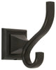 Alno Modern Robe Hook in Bronze