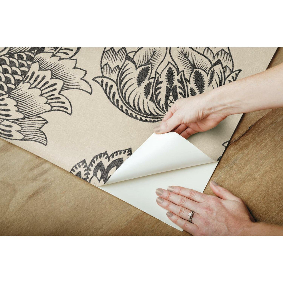 Batik Jacobean Peel & Stick Wallpaper