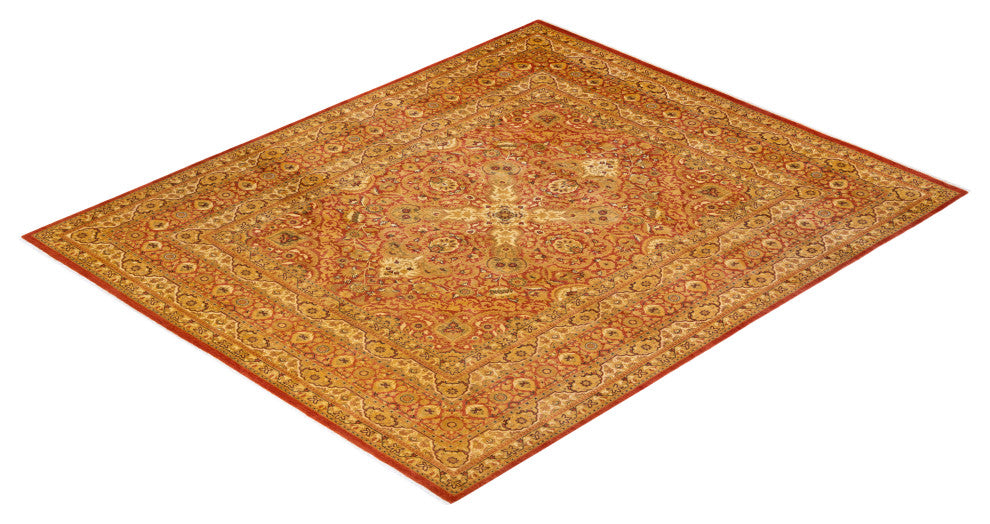 Mogul, One-of-a-Kind Hand-Knotted Area Rug Orange, 8' 4" x 10' 1"