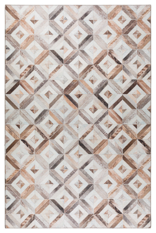 Indoor/Outdoor Stetson SS7 Flannel Machine Washable 8' x 10' Rug