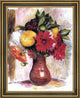 Pierre Auguste Renoir Bouquet of Flowers in an Earthenware PitcherPrint, 21"x28"