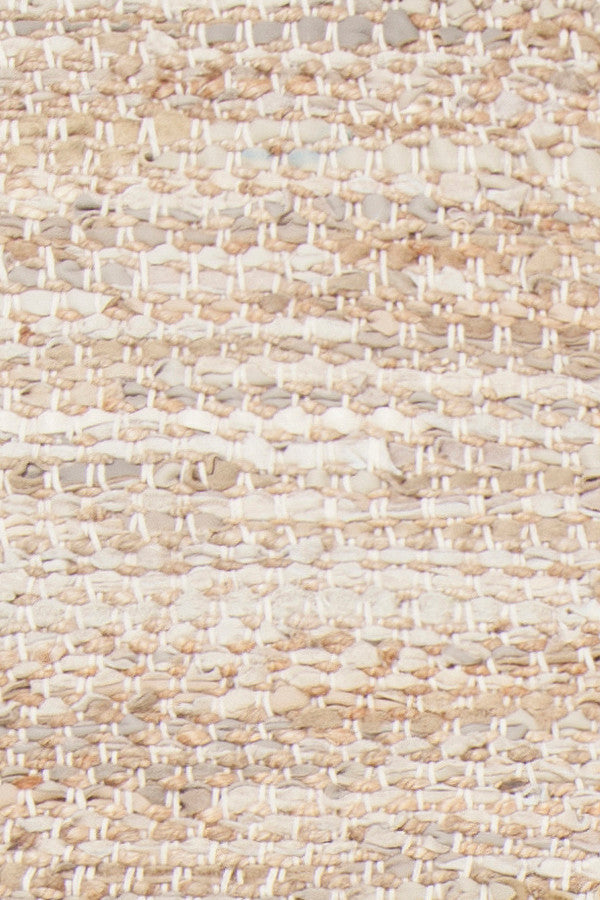 Tenola Handwoven Contemporary Rug, Beige, Rectangular 9''x13''