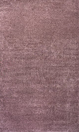 Haze Solid Low-Pile Runner Rug, Light Purple, 8 X 10