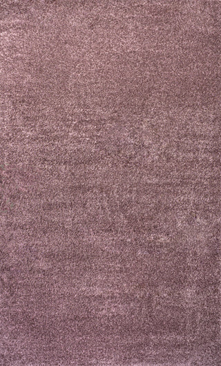 Haze Solid Low-Pile Runner Rug, Light Purple, 8 X 10