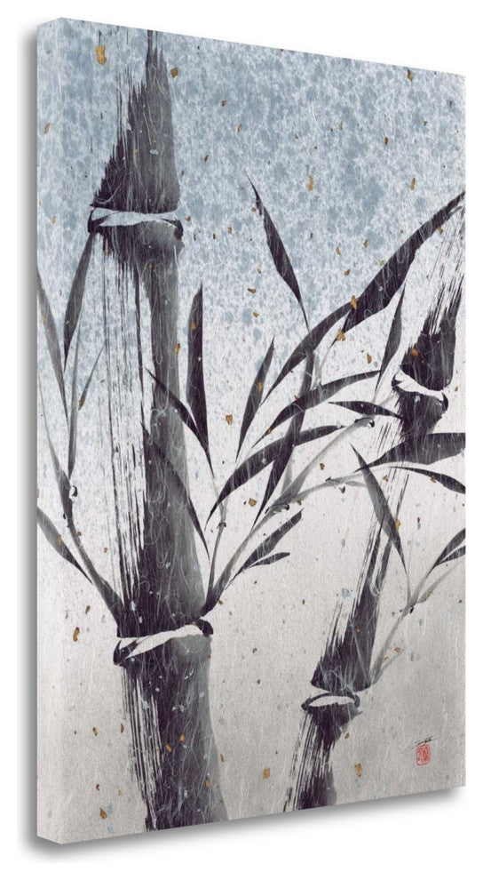 "Cool Bamboo I" By Katsumi Sugita, Giclee Print on Gallery Wrap Canvas