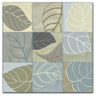 Color Bakery 'Leaf Story IV' Canvas Art, 24"x24"