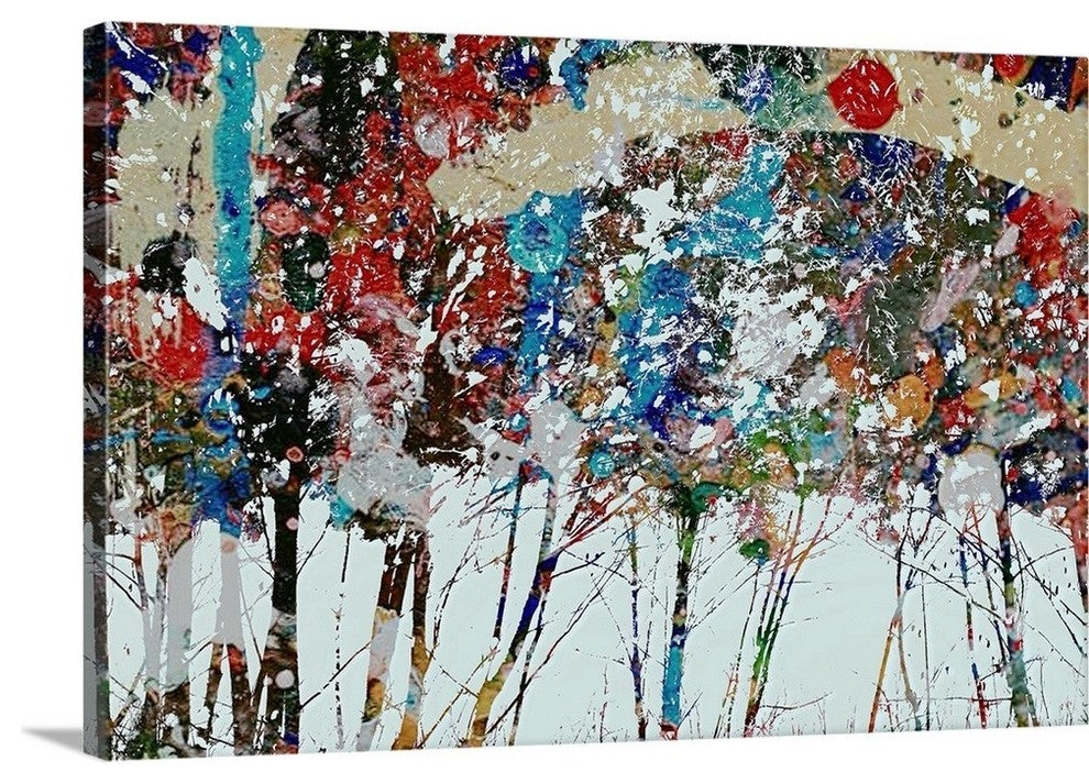 "Four Seasons - Summer" Wrapped Canvas Art Print, 36"x24"x1.5"