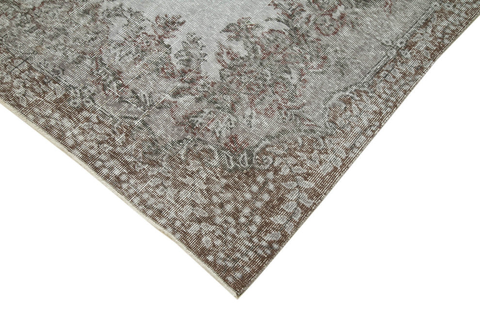 Rug N Carpet - Handmade Oriental 5' 6" x 9' 5" Decorative Overdyed Area Rug