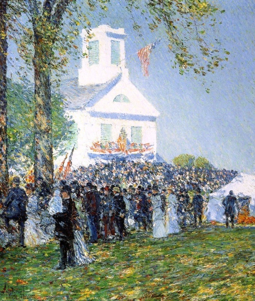 Frederick Childe Hassam A Country Fair New England Wall Decal