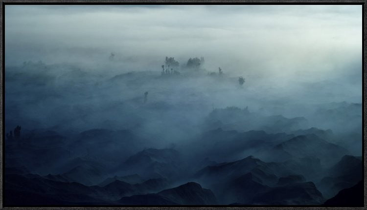 Land Of Fog, 30"x17"