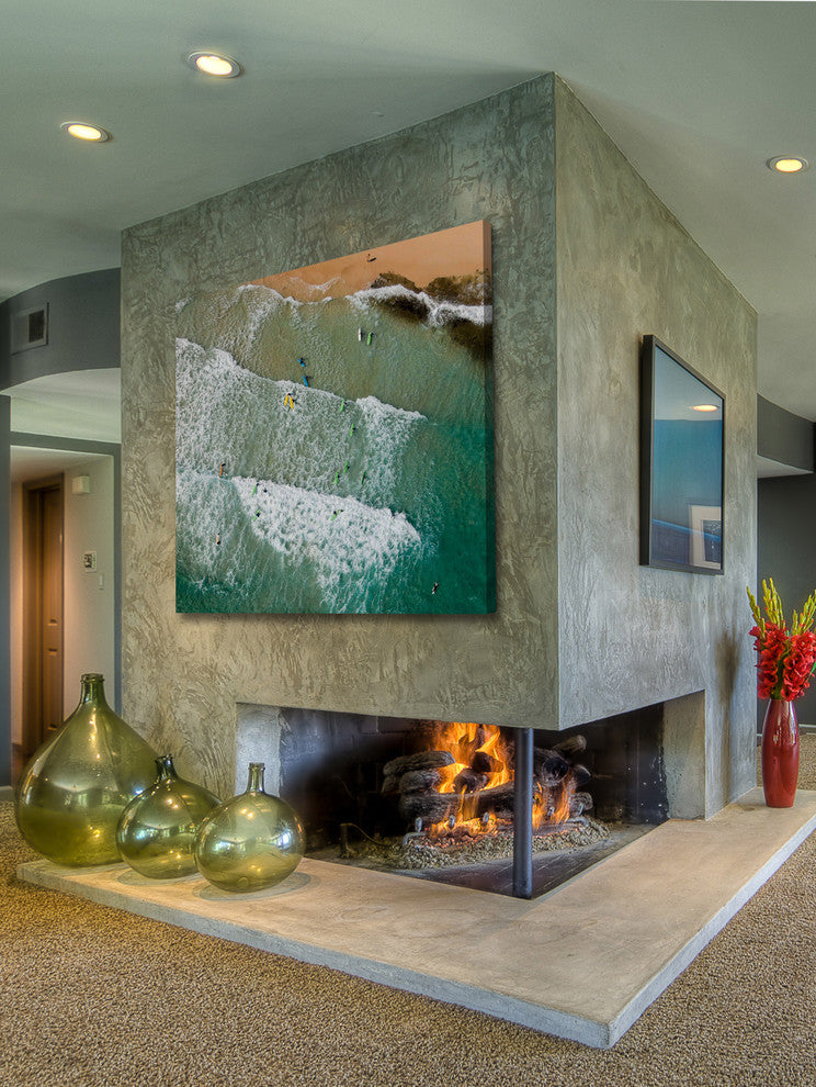 "Headed For The Surf" Print on Canvas by Karolis Janulis