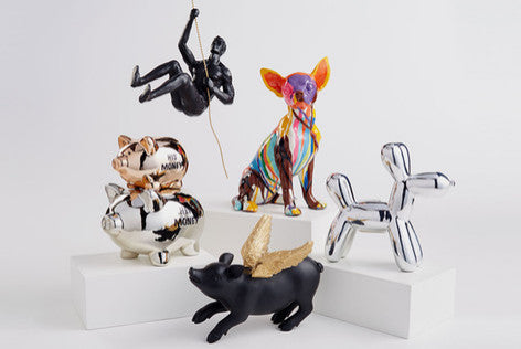 Interior Illusions Plus Graffiti Chihuahua, 10" Tall
