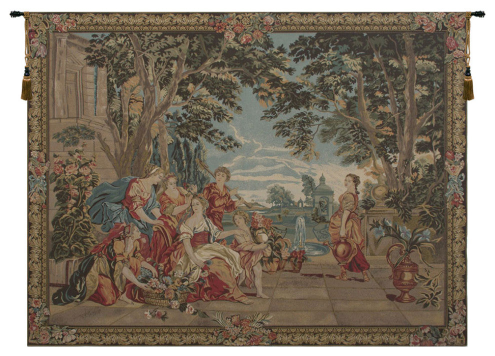 Flora II, Wall Tapestry, 52"x66"