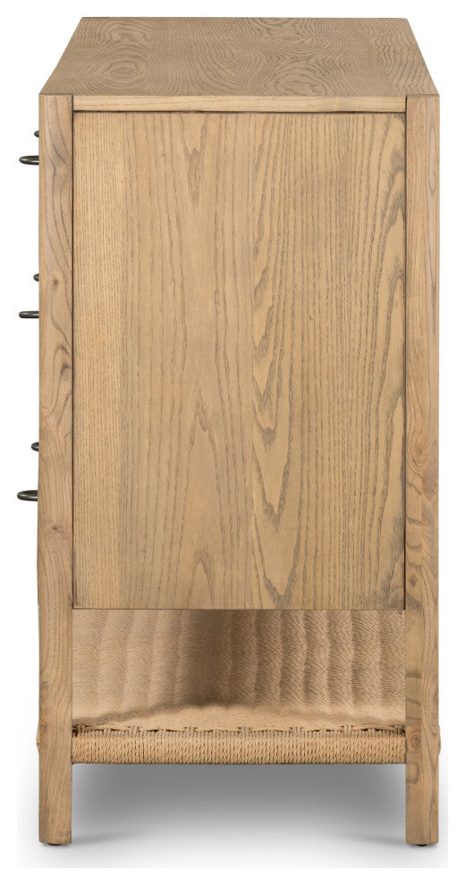 Zuma 6 Drawer Dresser, Dune Ash