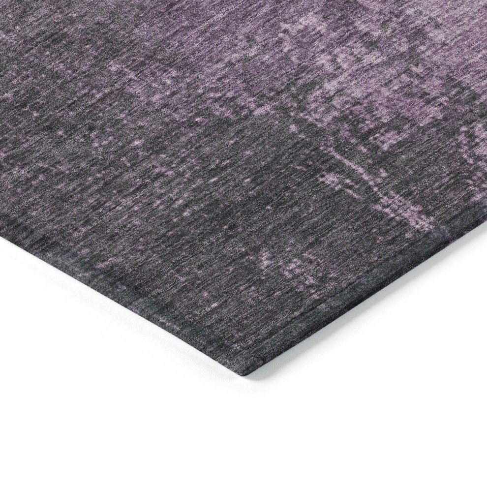 Machine Washable Indoor/Outdoor Chantille ACN1912 Violet 8' x 10' Rug
