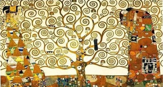 Gustav Klimt Tree of Life Stoclet Frieze Wall Decal