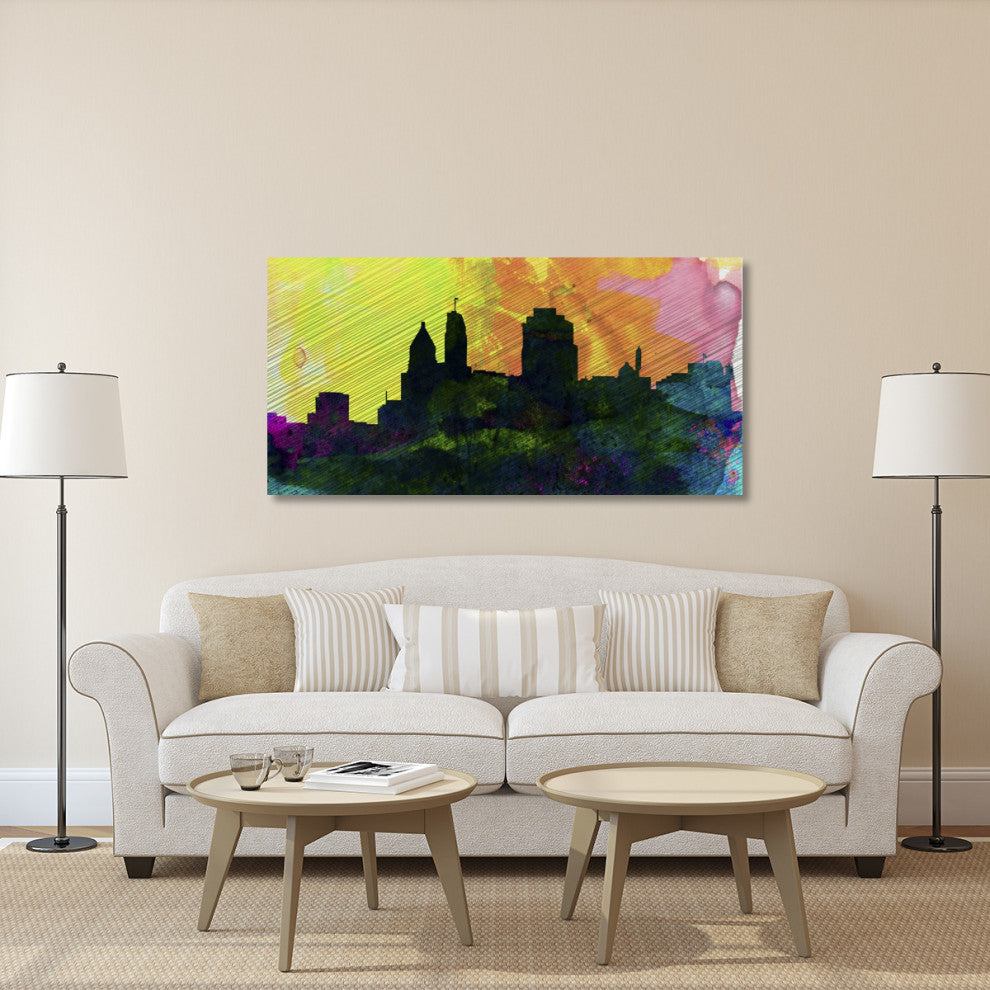 "Cincinnati City Skyline" Fine Art Print