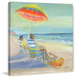 "The Best View" Painting Print on Wrapped Canvas, 40"x40"