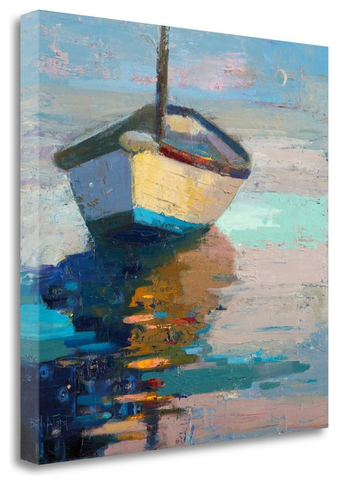 "Lap, Lap, Nap, Nap" By Beth A. Forst, Giclee Print on Gallery Wrap Canvas