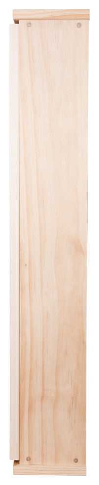 Sandalwood On the Wall Unfinished Cabinet 43.5h x 15.5w x 4.25d