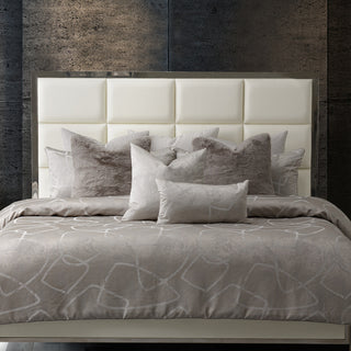 Roma II Comforter Set, Platinum, King
