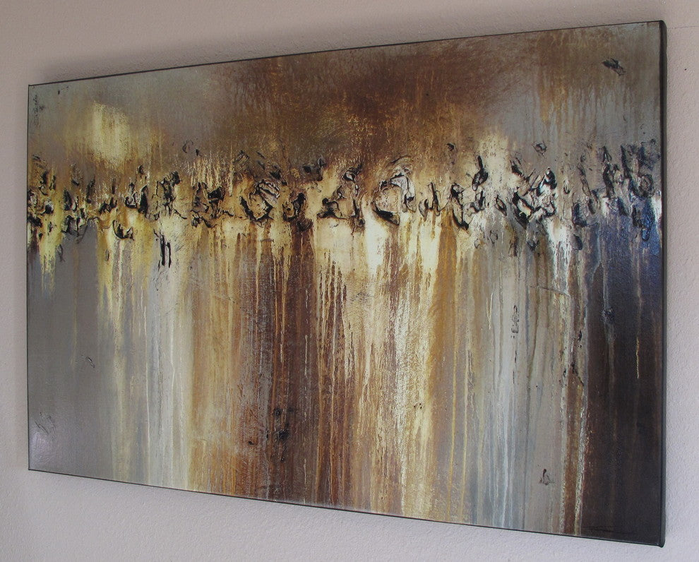 Modern Abstract Limited Edition Giclee "On the Edge" by ELOISExxx