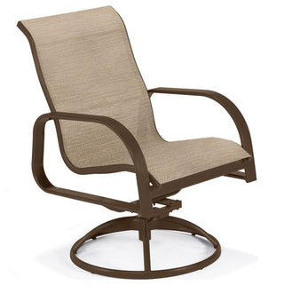 Seagrove II High Back Swivel Rocker Dining Chair