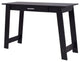 Black Computer Desk Workstation Laptop Table With Drawer