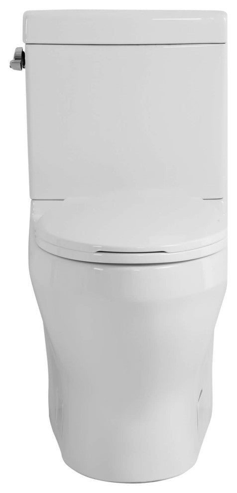 Fine Fxitures Modern Two Piece Elongated Toilet Ada Compliant