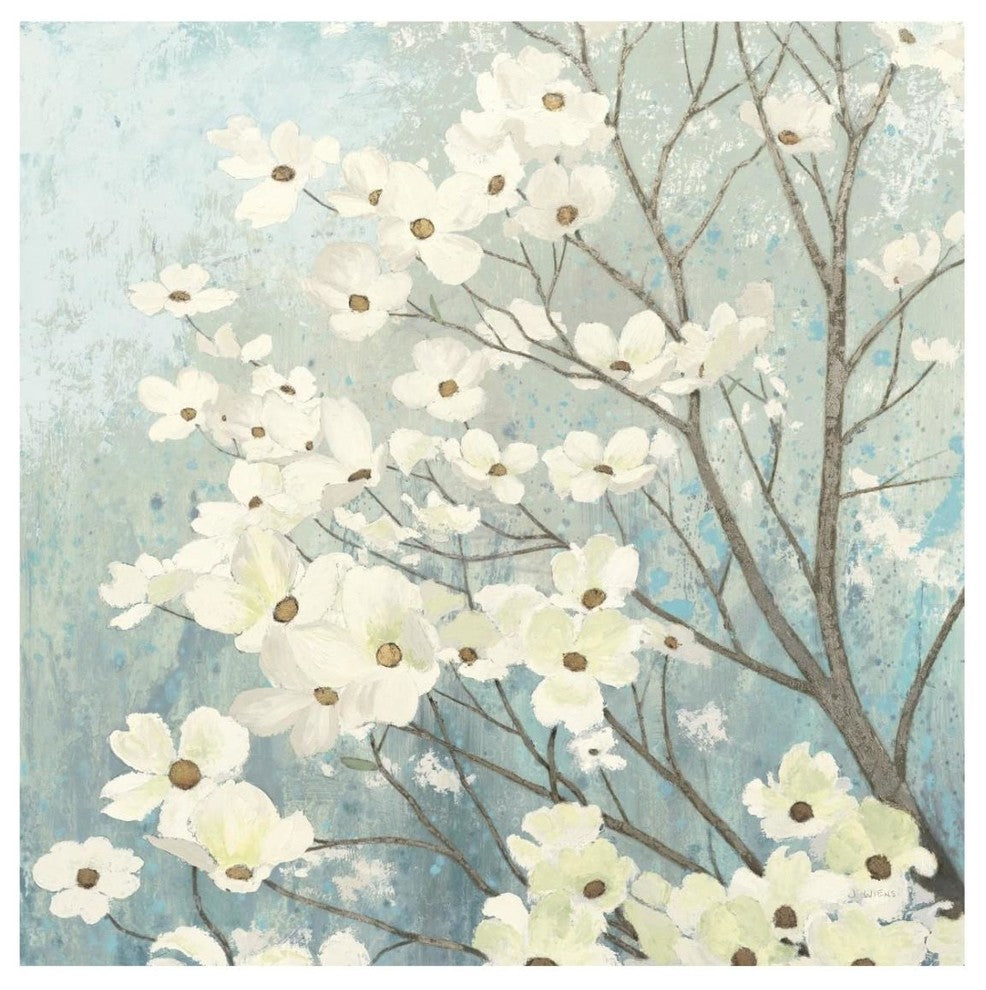 "Dogwood Blossoms I" Digital Paper Print by James Wiens, 26"x26"