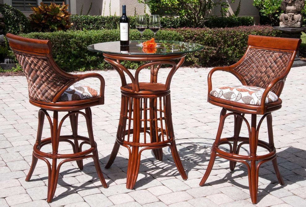 Bermuda 30" Barstool In Sienna With Escapade Sand
